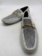 Pre-Owned Versace White 9 Slip On Men's Slip On | True Fashionistas.