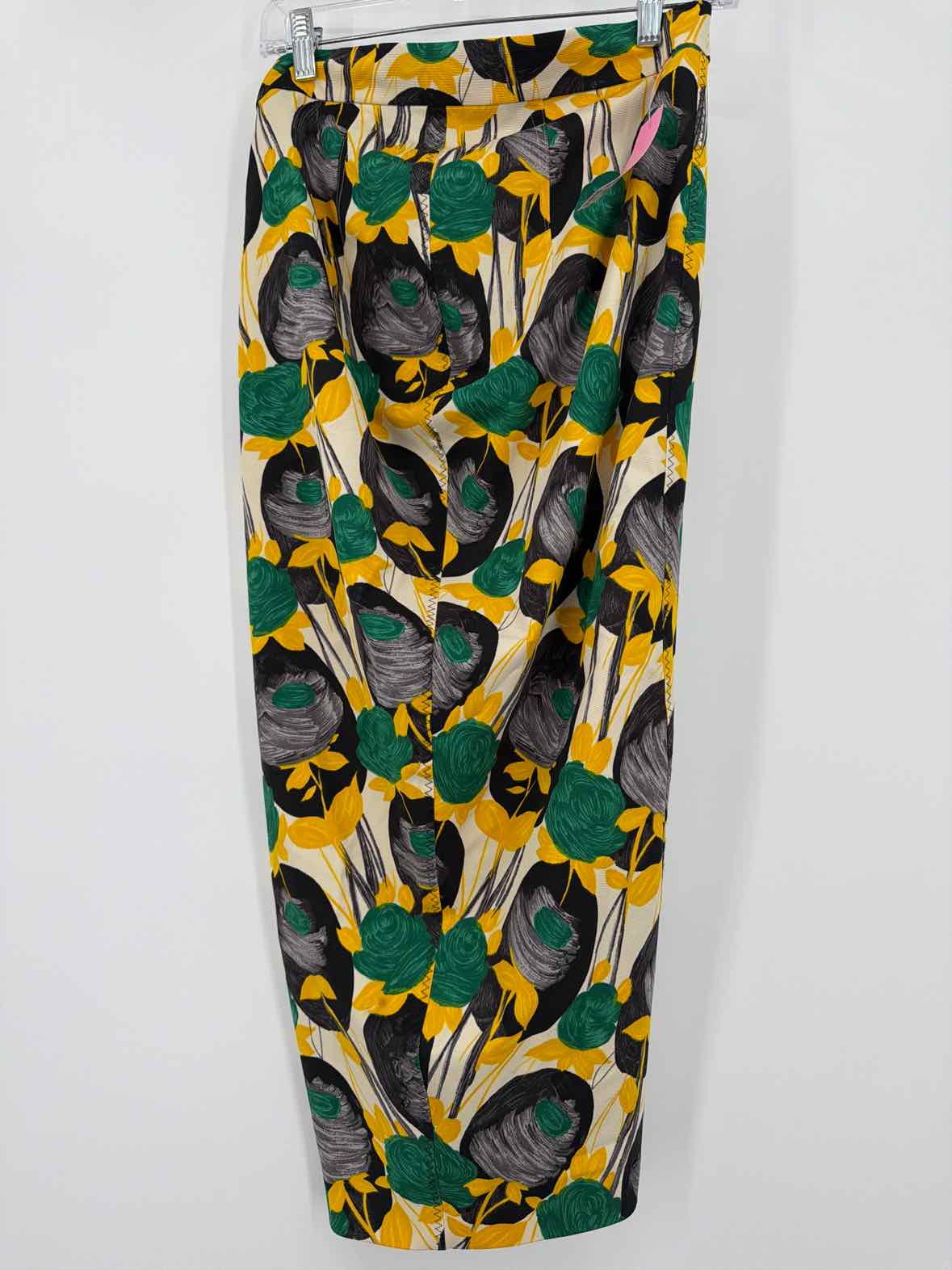 Pre-Owned Sportmax Yellow Size 8 Midi Pencil Skirt | True Fashionistas.