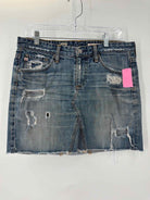 Pre-Owned AG Blue Size 29 Box Skirt Jean Skirt | True Fashionistas.