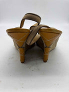 Pre-Owned Valentino Tan Size 8.5 Wedge Heels | True Fashionistas.