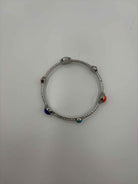 Rj Graziano Silver Bangle Bracelet | True Fashionistas.