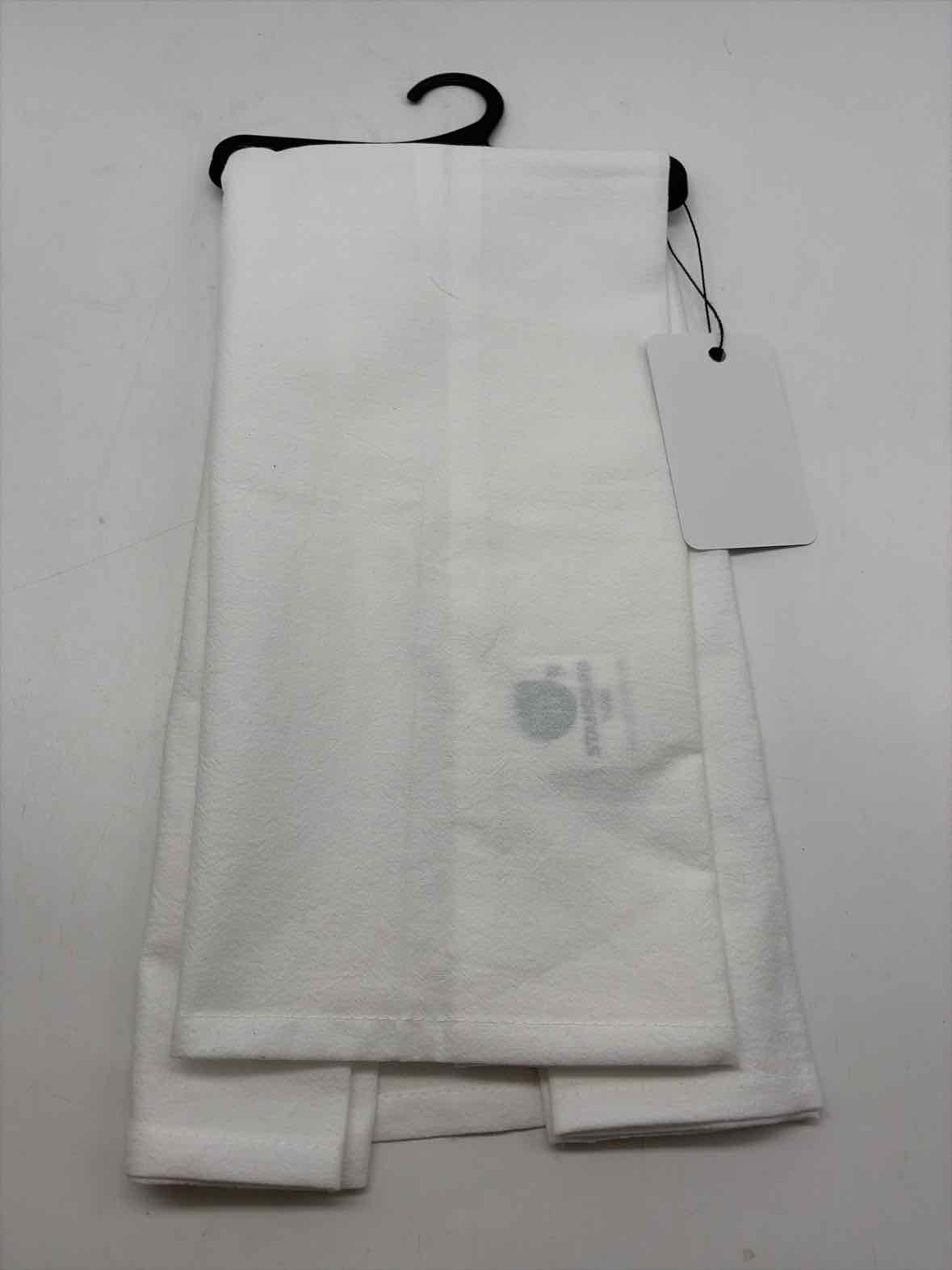 White Halloween Orange Pumpkin Stack  Flour Sack Towel | True Fashionistas.