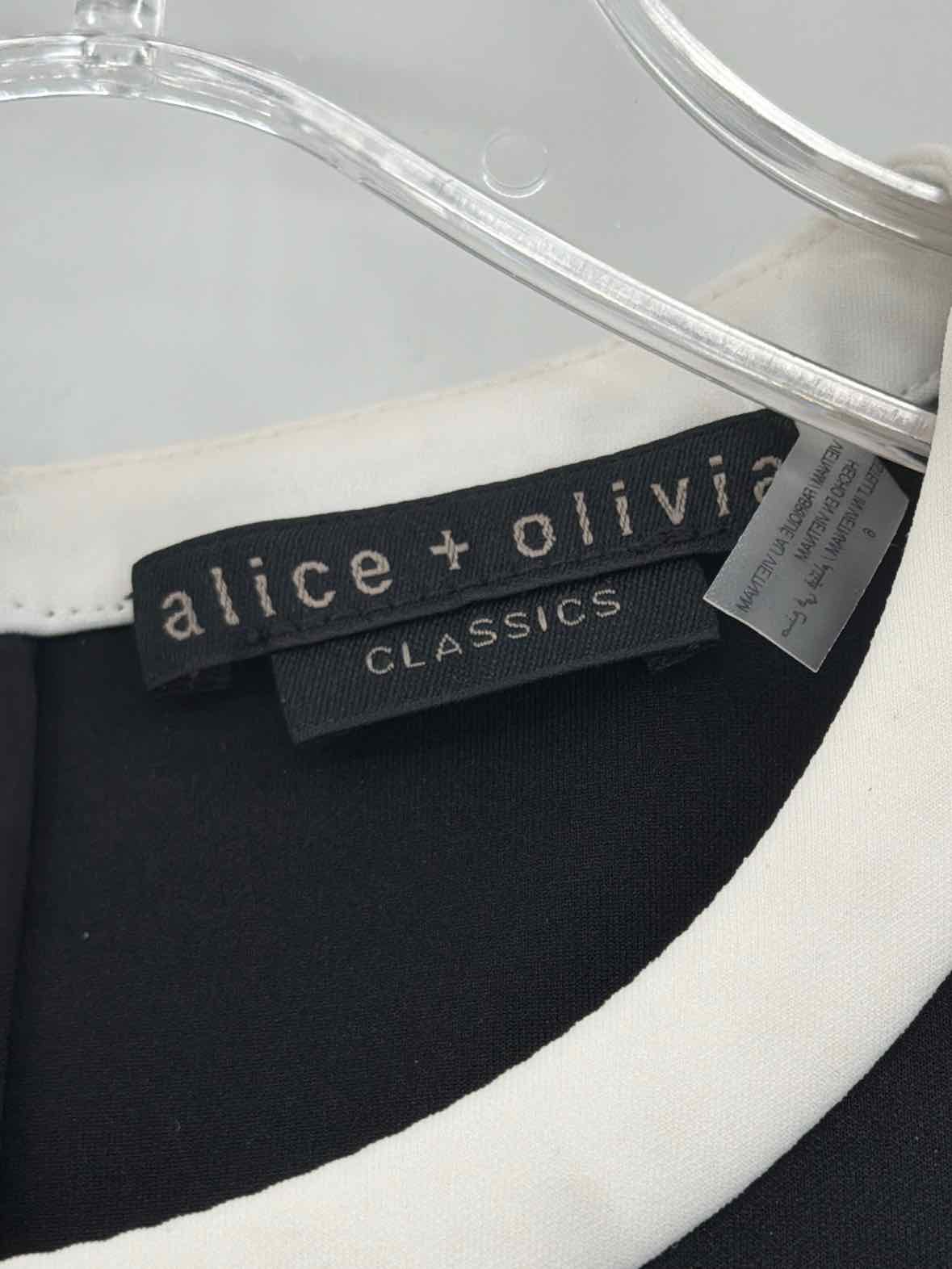 Pre-Owned Alice + Olivia Black Size 6 Short Sleeveless Dress | True Fashionistas.