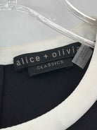 Pre-Owned Alice + Olivia Black Size 6 Short Sleeveless Dress | True Fashionistas.