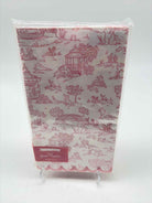 Pink Toile Paper Guest Napkins | True Fashionistas.
