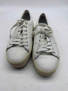 Pre-Owned Saint Laurent White Size 8.5 Fashion Sneaker Athletic Shoes | True Fashionistas.