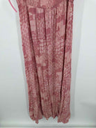Pre-Owned Wonderly Pink Size XL Long Sleeveless Dress | True Fashionistas.