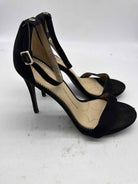 Pre-Owned Circus NY Black Size 8 Ankle Strap Heels | True Fashionistas.
