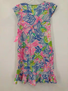 Pre-Owned Lilly Pulitzer Blue Size Small Short Sleeveless Dress | True Fashionistas.