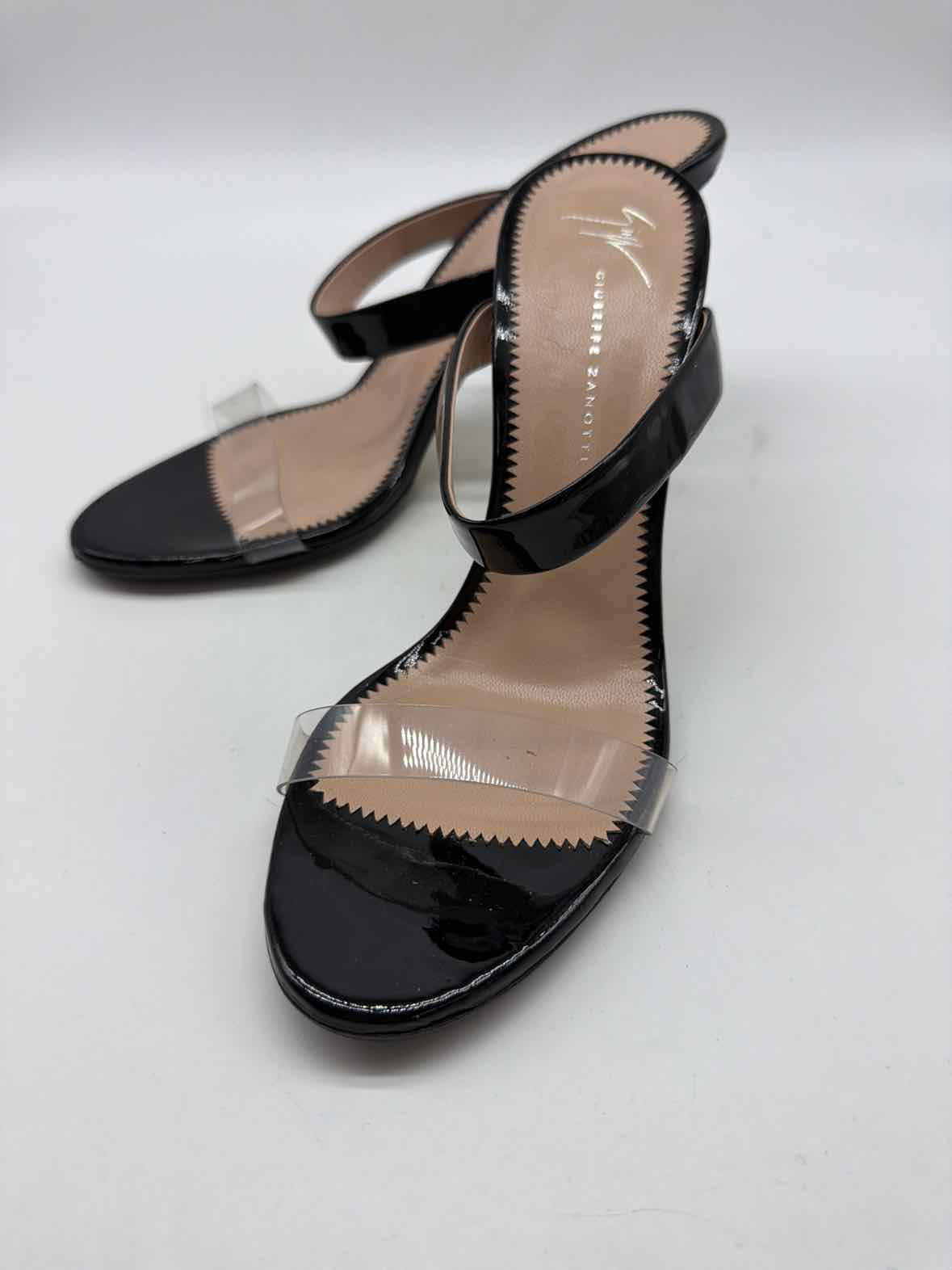 Pre-Owned Giuseppe Zanotti Black Size 39 Mule Heels | True Fashionistas.