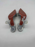 Pre-Owned Amina Muaddi Clear Size 38 Slingback Heels | True Fashionistas.