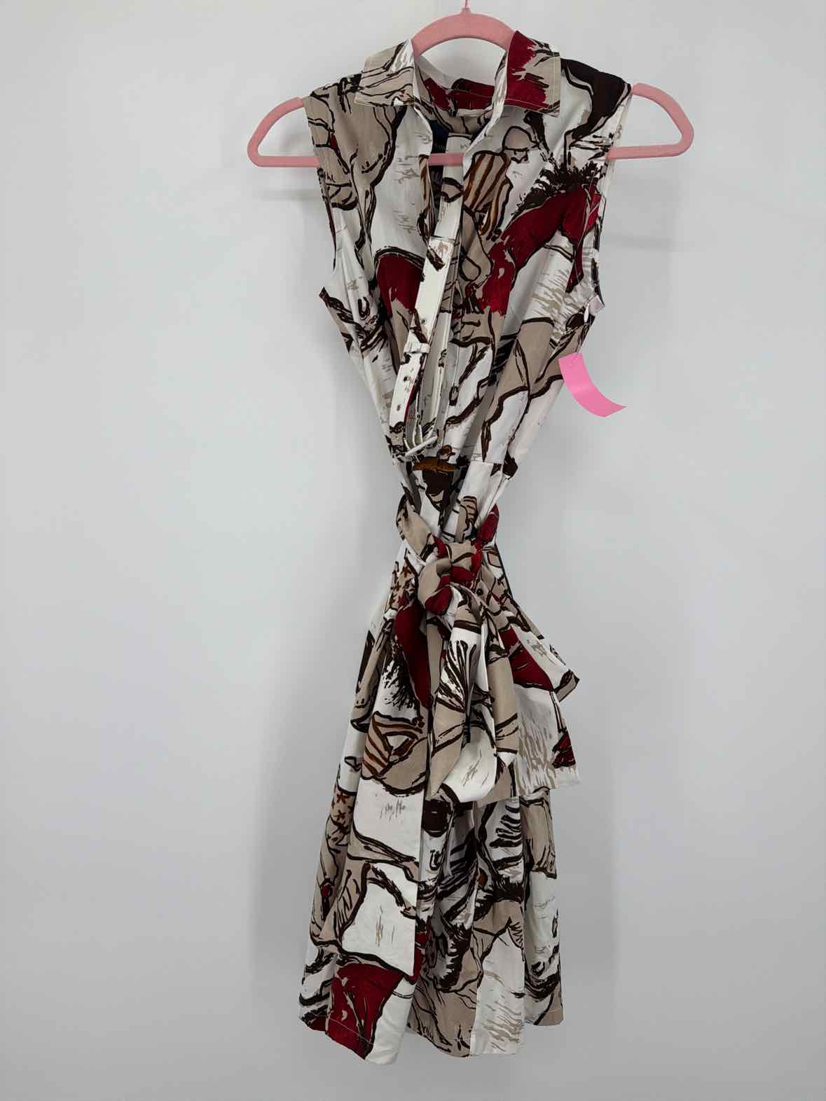 Pre-Owned Samantha Sung Tan Size 2 Short Sleeveless Dress | True Fashionistas.