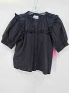 Pre-Owned The Shirt Black Size Small Button Down | True Fashionistas.