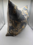 Villa Blue & Gold Pillow | True Fashionistas.