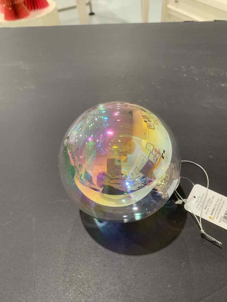 Raz Clear Iridescent Plastic Christmas Ornament – True Fashionistas