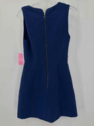 Pre-Owned Alice + Olivia Blue Short Sleeveless Dress | True Fashionistas.