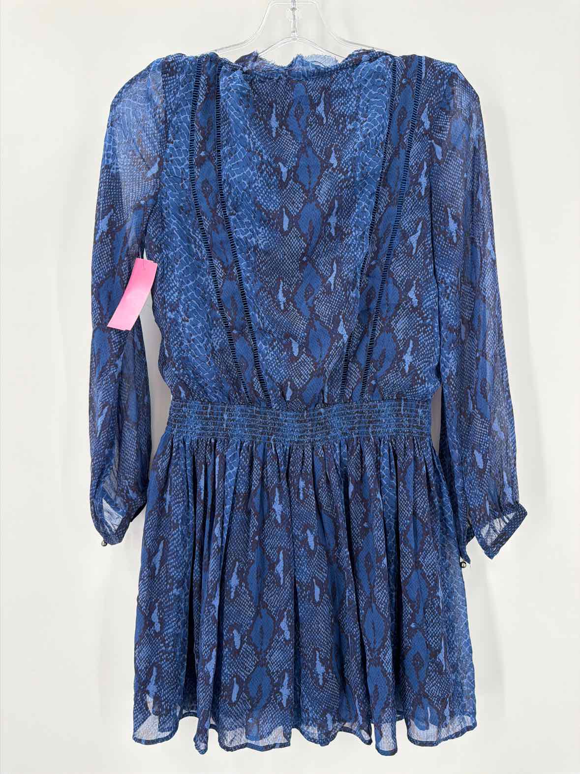 Pre-Owned Banana Republic Blue Size XXS Short Long Sleeve Dress | True Fashionistas.