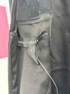 Pre-Owned WHBM Black Size 4 Short Sleeveless Dress | True Fashionistas.