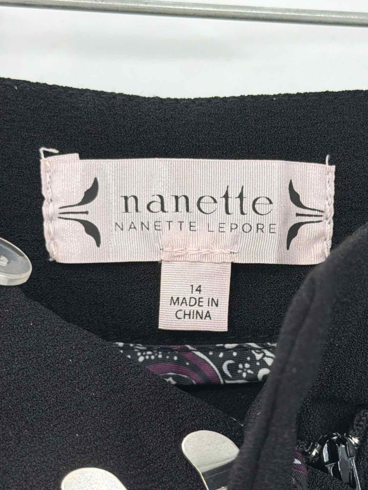 Pre-Owned Nanette Lepore Black Size 14 Dress Pants | True Fashionistas.