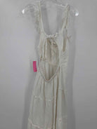 Pre-Owned Altar'd State White Size Large Long Sleeveless Dress | True Fashionistas.