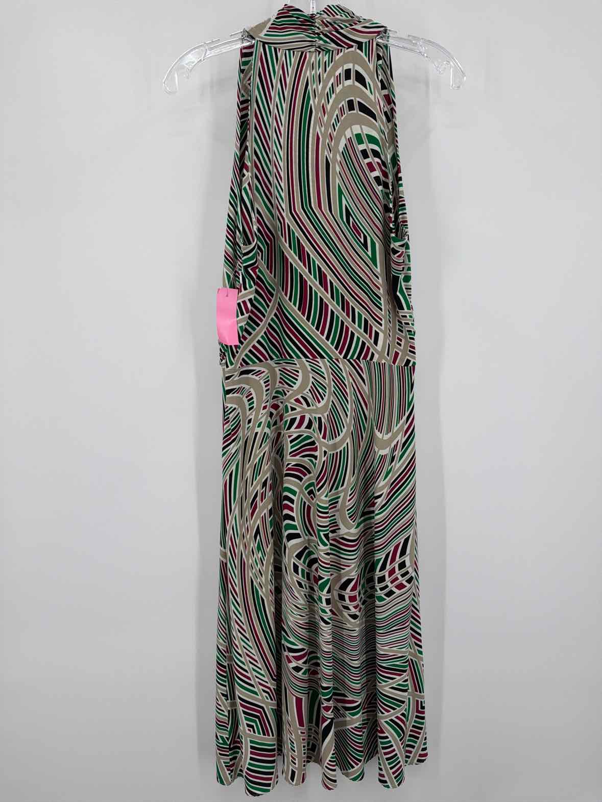 Pre-Owned Tahari Tan Size Medium Short Sleeveless Dress | True Fashionistas.