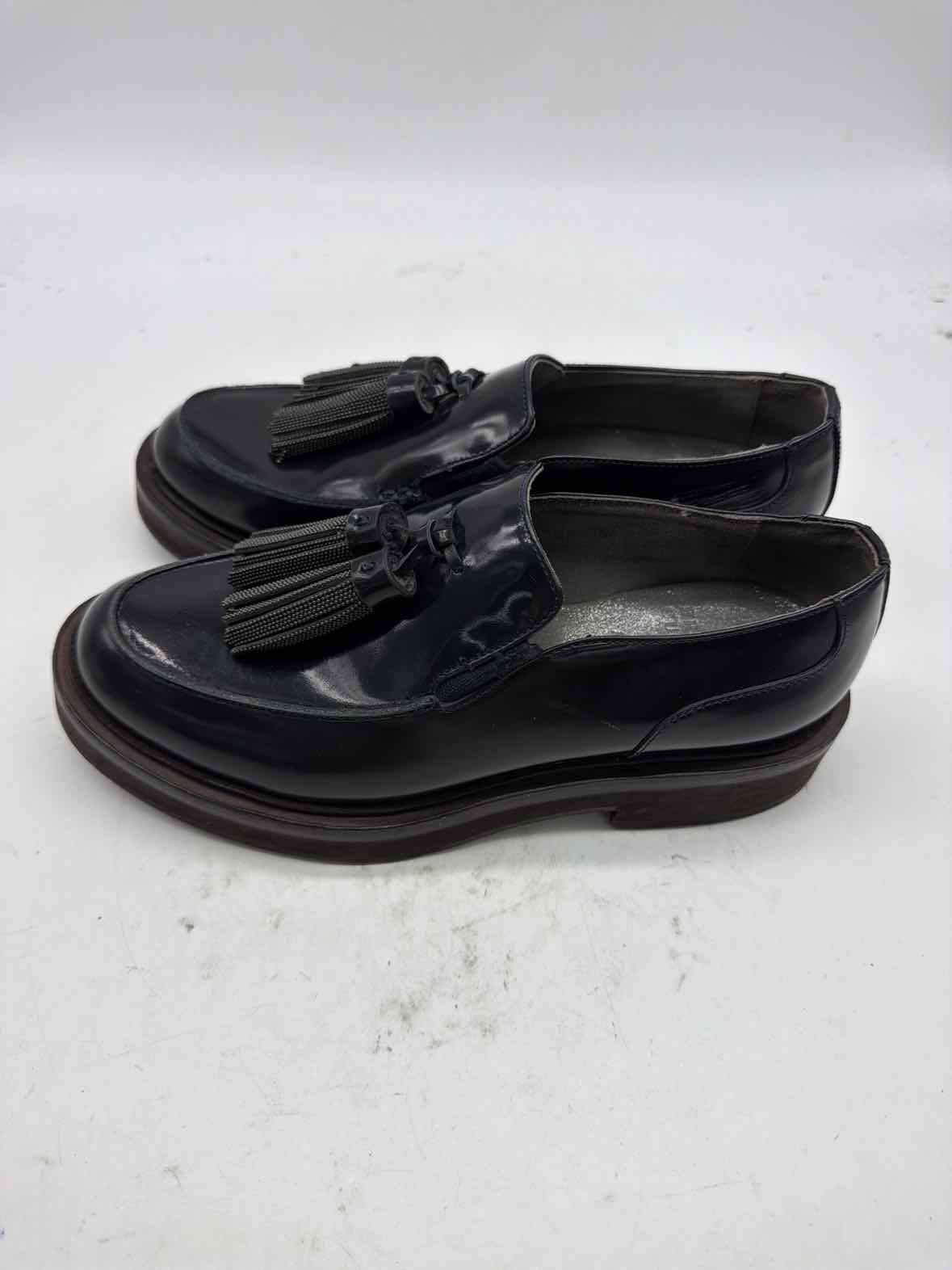 Pre-Owned Brunello Cucinelli Grey Size 7 Slip On Flats | True Fashionistas.