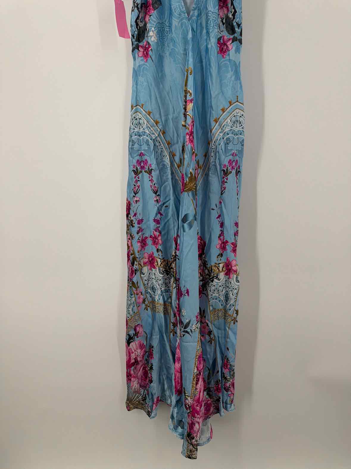 Pre-Owned Camilla Blue Size Large Long Sleeveless Dress | True Fashionistas.
