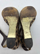 Pre-Owned Dolce & Gabbana Tan Size 7.5 Wedge Heels | True Fashionistas.