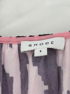 Pre-Owned Rhode Purple Size Small Short Short Sleeve Dress | True Fashionistas.