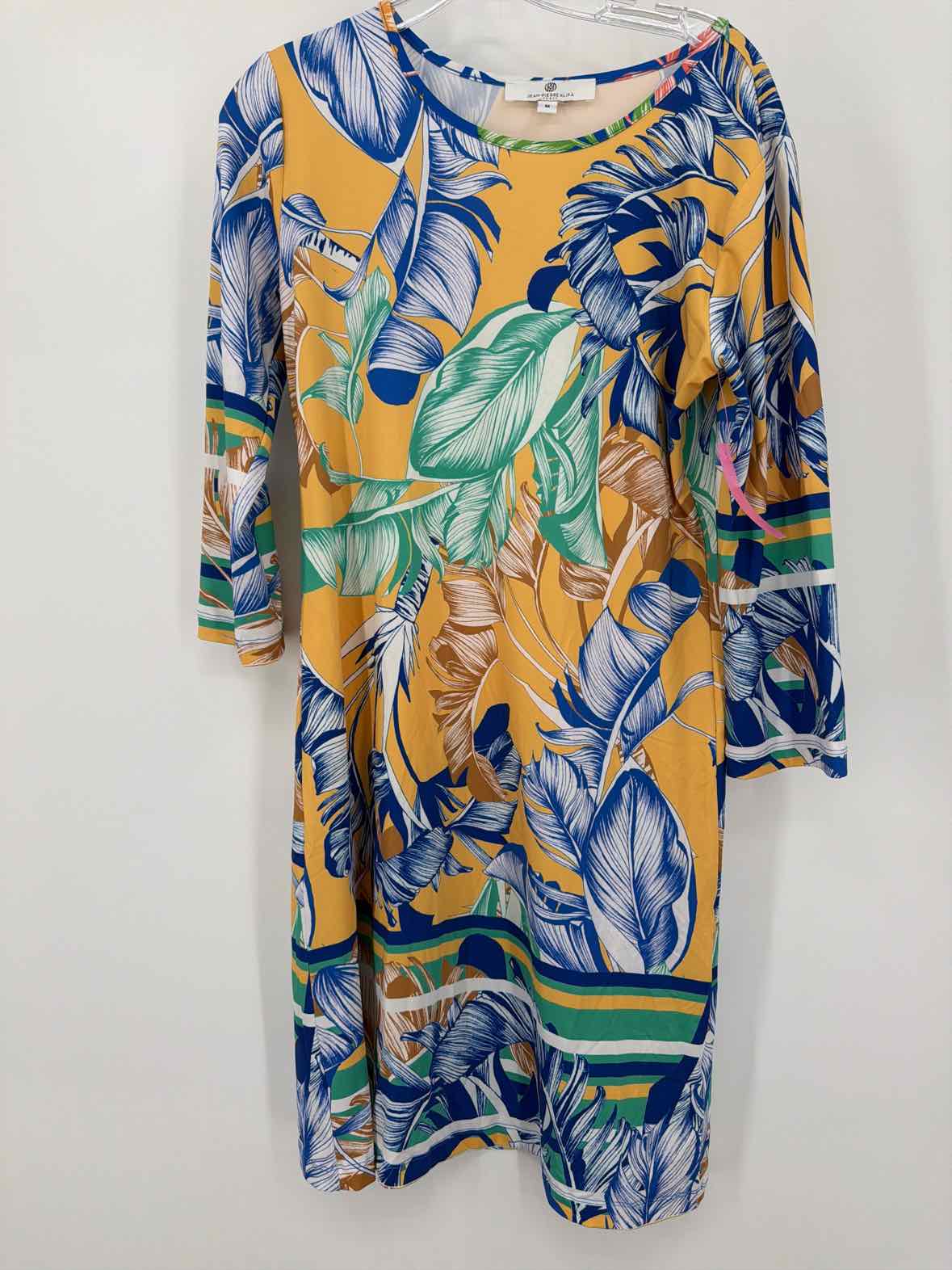 Pre-Owned Jean-Pierre Klifa Blue Size Medium Short Long Sleeve Dress | True Fashionistas.