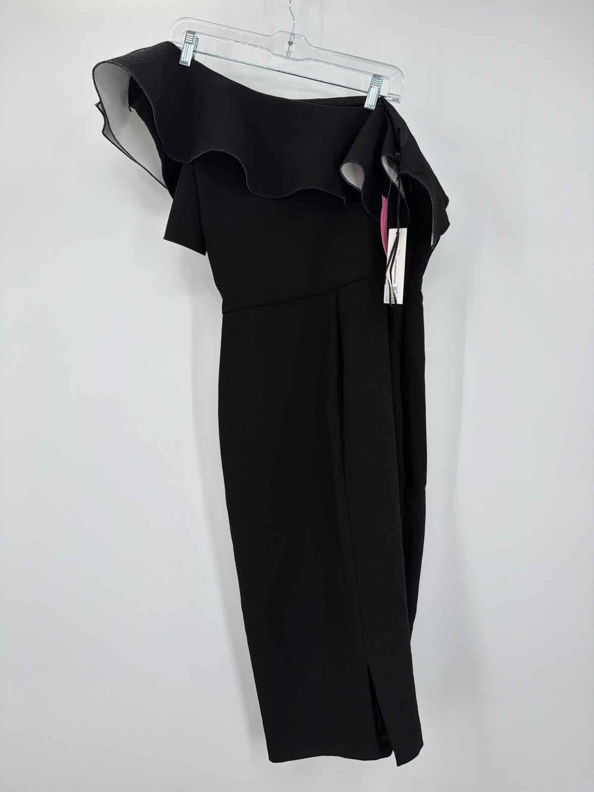 Pre-Owned AIDA Black Size 12 Short Sleeveless Dress | True Fashionistas.