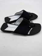 Pre-Owned Chanel Black Size 5.5 Mule Sandals | True Fashionistas.