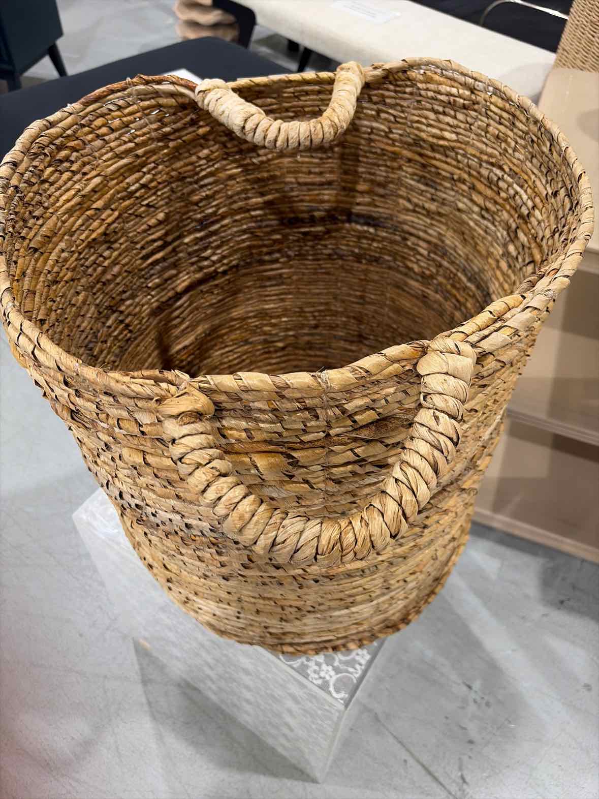 Woven Rattan Basket | True Fashionistas.