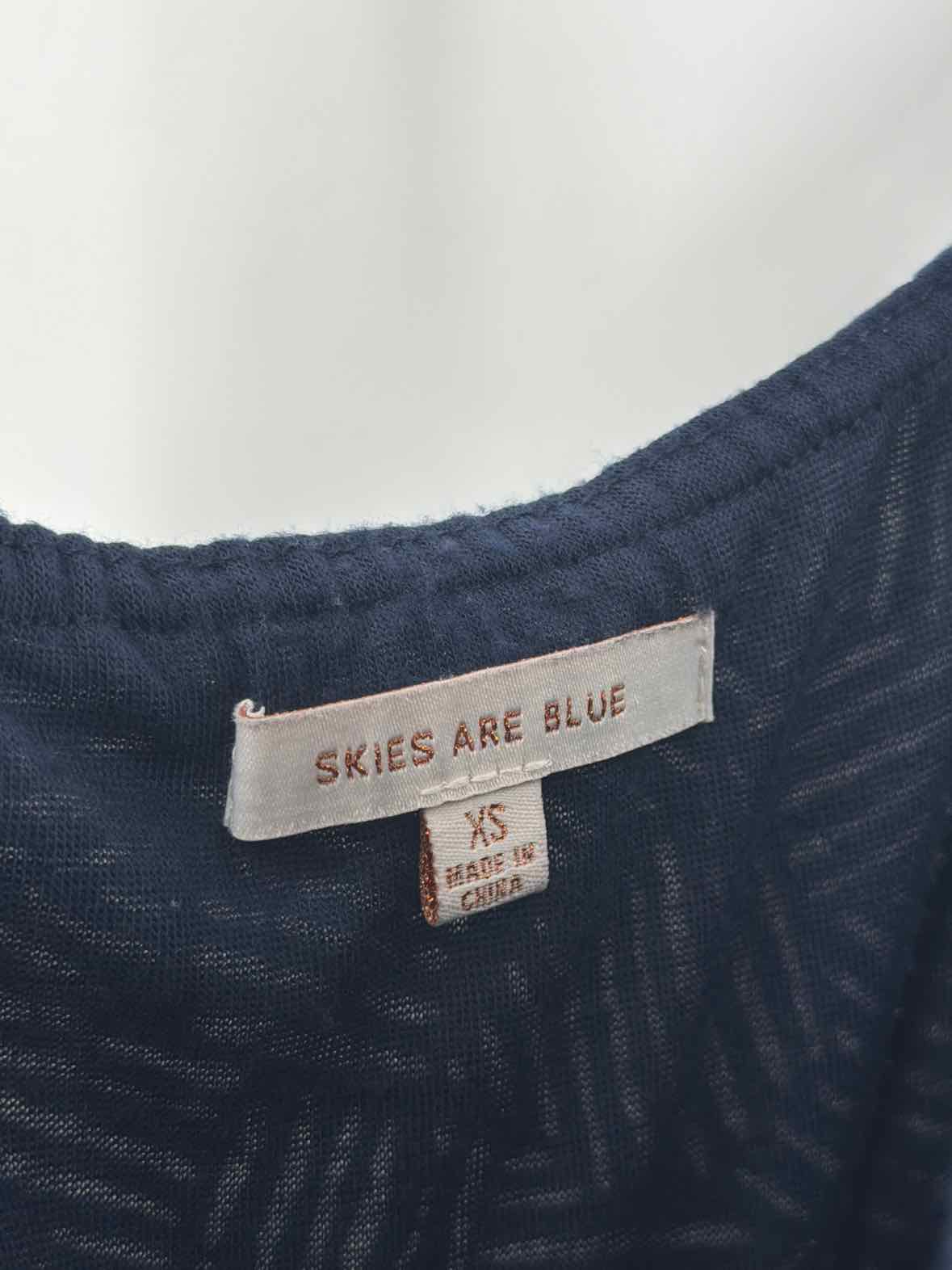 Pre-Owned Skies Are Blue Navy Size XS Sleeveless Jumpsuit | True Fashionistas.
