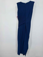 Pre-Owned Dion Lee Navy Size 2 Long Sleeveless Dress | True Fashionistas.