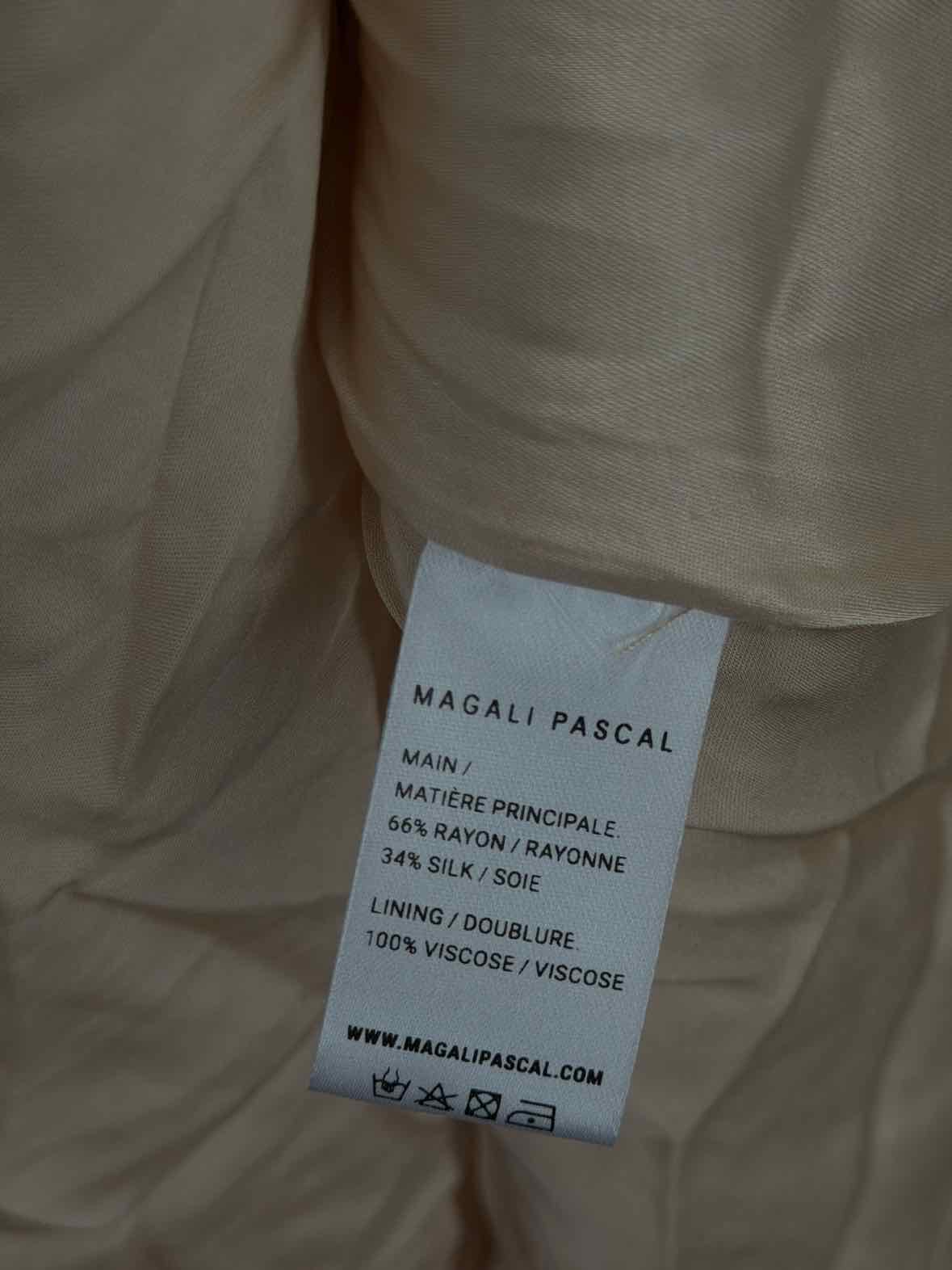 Pre-Owned Magali Pascal Tan Size Large Short Sleeveless Dress | True Fashionistas.