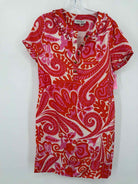 Pre-Owned Skirtin Around Orange Size 4 Short Short Sleeve Dress | True Fashionistas.