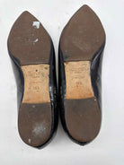 Pre-Owned Jimmy Choo Black Size 8.5 Slip On Flats | True Fashionistas.