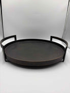 Brown Metal Tray | True Fashionistas.