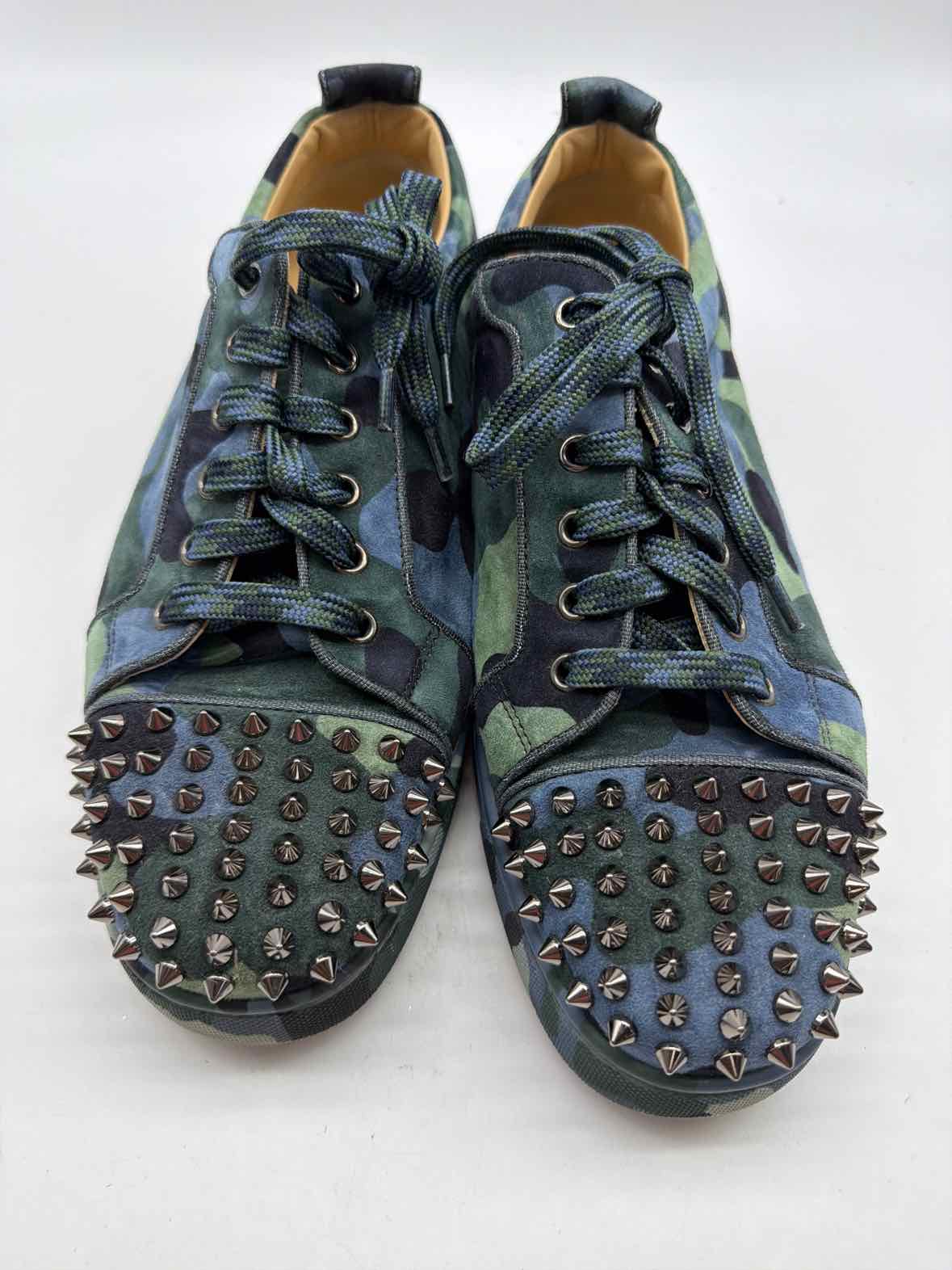 Pre-Owned Christian Louboutin Blue 43 Sneaker Men's Sneakers | True Fashionistas.