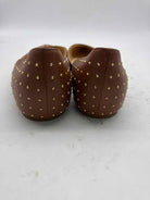 Pre-Owned Christian Louboutin Tan Size 9 D'orsay Flats | True Fashionistas.