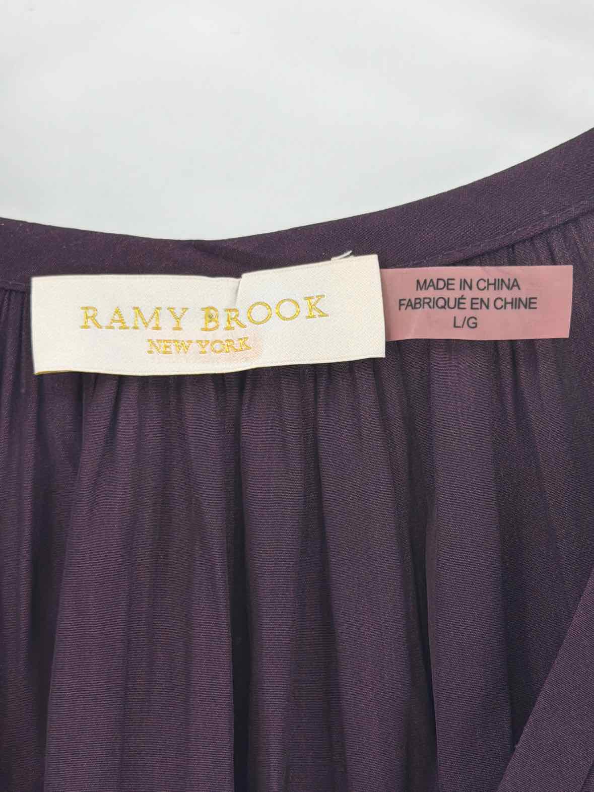 Pre-Owned Ramy Brook Purple Size Large Blouse | True Fashionistas.
