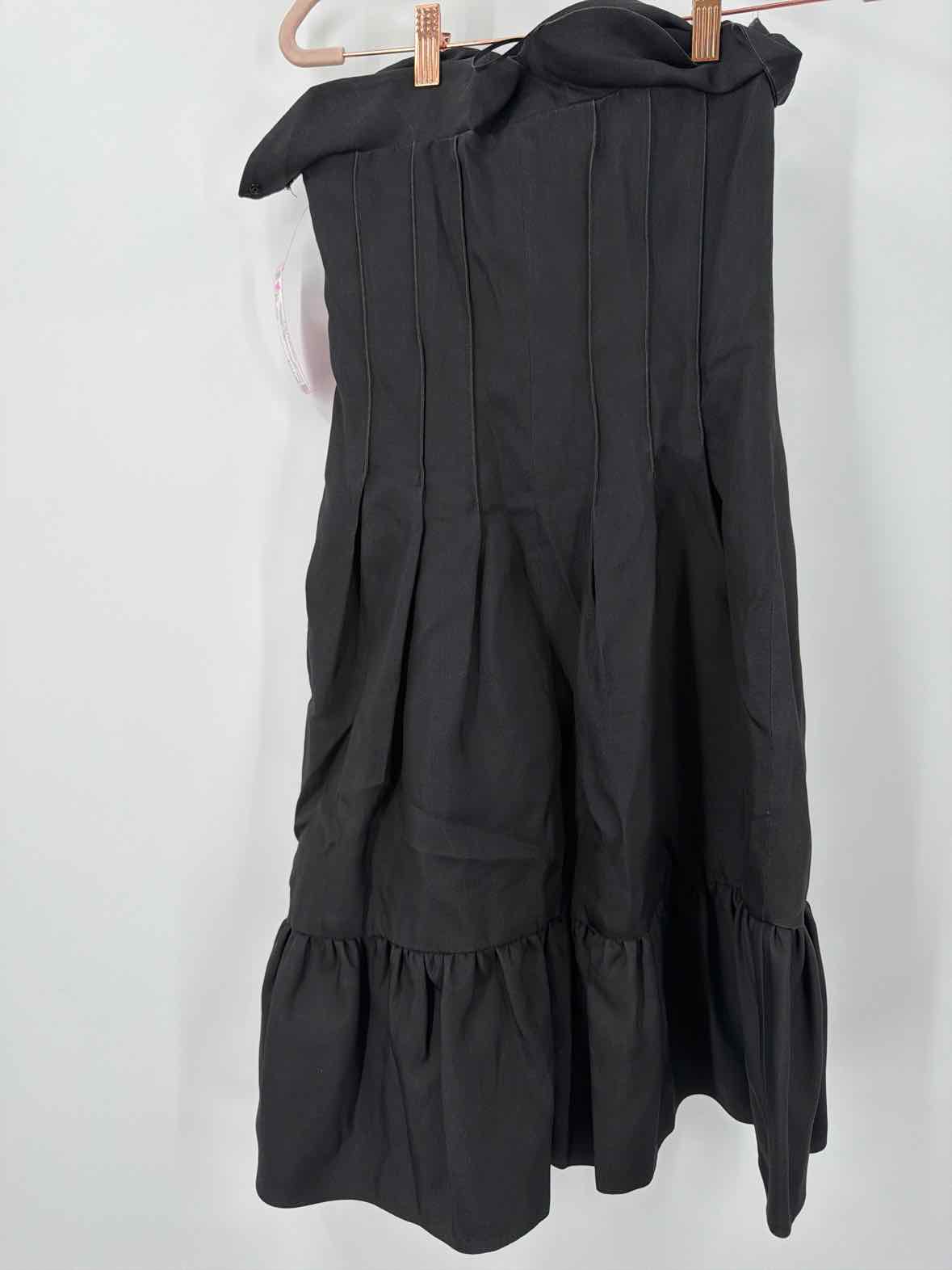 Pre-Owned Giambatista Valli Black Size XXS Cocktail Short Strapless Dress | True Fashionistas.