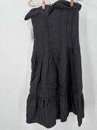 Pre-Owned Giambatista Valli Black Size XXS Cocktail Short Strapless Dress | True Fashionistas.