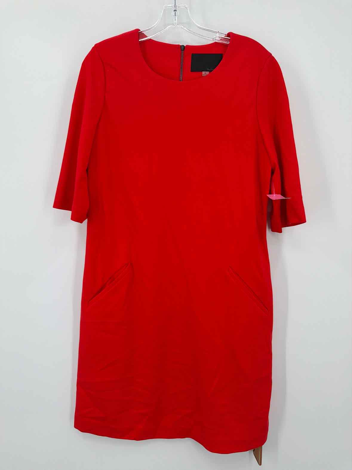 Pre-Owned The Eight Senses Red Size XL Short Short Sleeve Dress | True Fashionistas.