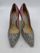 Pre-Owned Jimmy Choo Pink Size 6.5 Pump Heels | True Fashionistas.