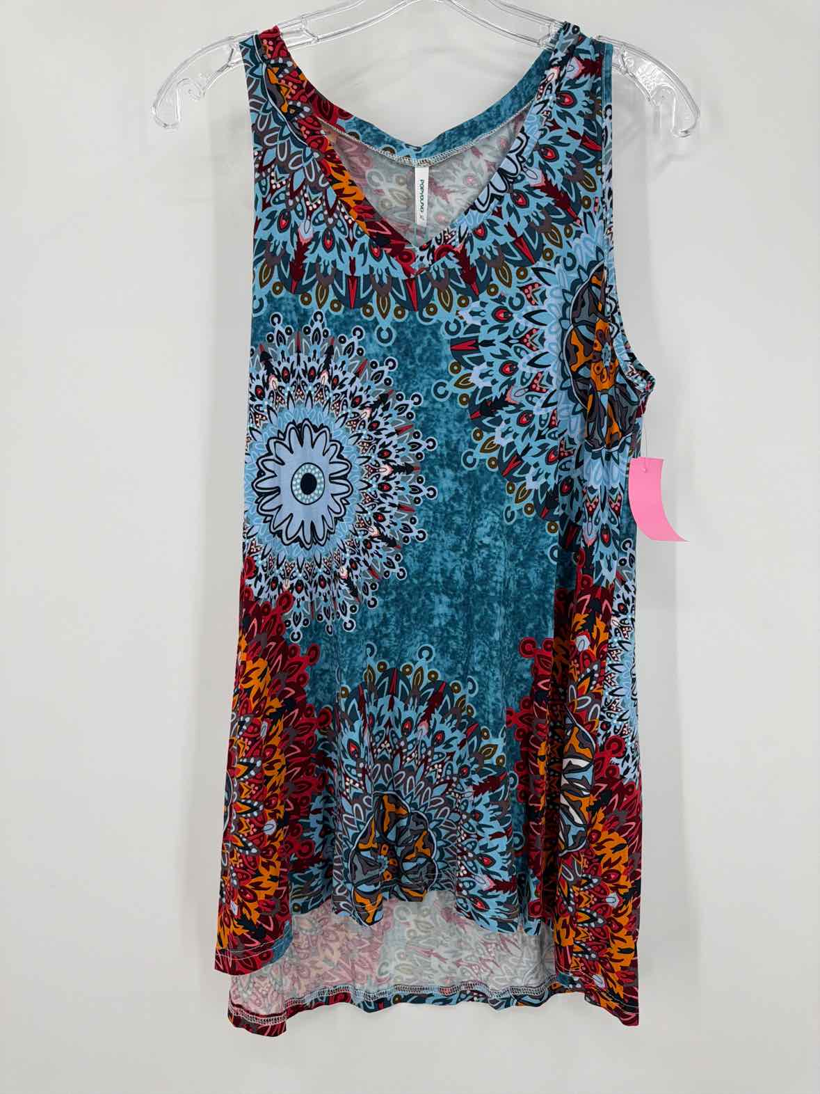 Pre-Owned Popyoung Blue Size XL Tank Top | True Fashionistas.