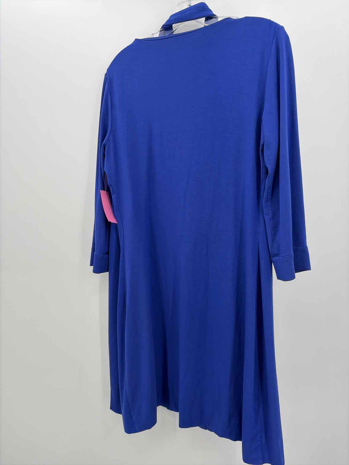 Pre-Owned Diane Von Furstenberg Purple Size 10 Wrap Short Long Sleeve Dress | True Fashionistas.