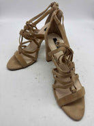 Pre-Owned Alfani Tan Size 8.5 Caged Heels | True Fashionistas.