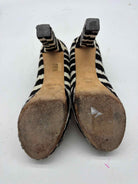 Pre-Owned Prada Grey Size 6.5 Suede Slip On Flats | True Fashionistas.